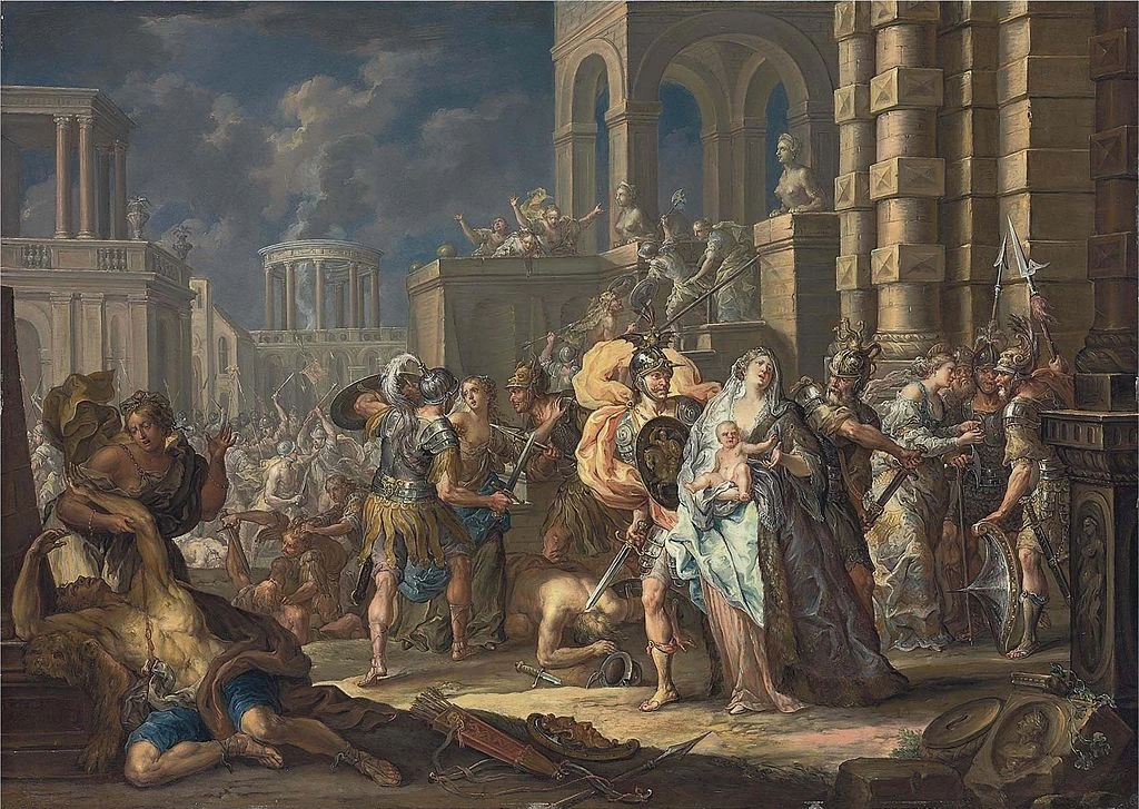 L'intervento delle Sabine